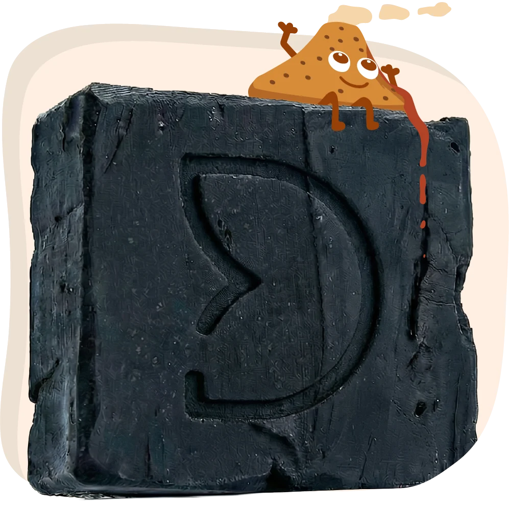 Detox zeep | Vulkanisch klei & Houtskool