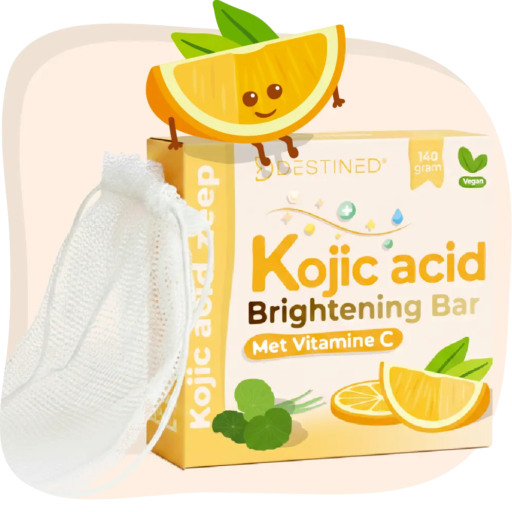 Kojic Acid zeep | Vitamine C Brightening Bar