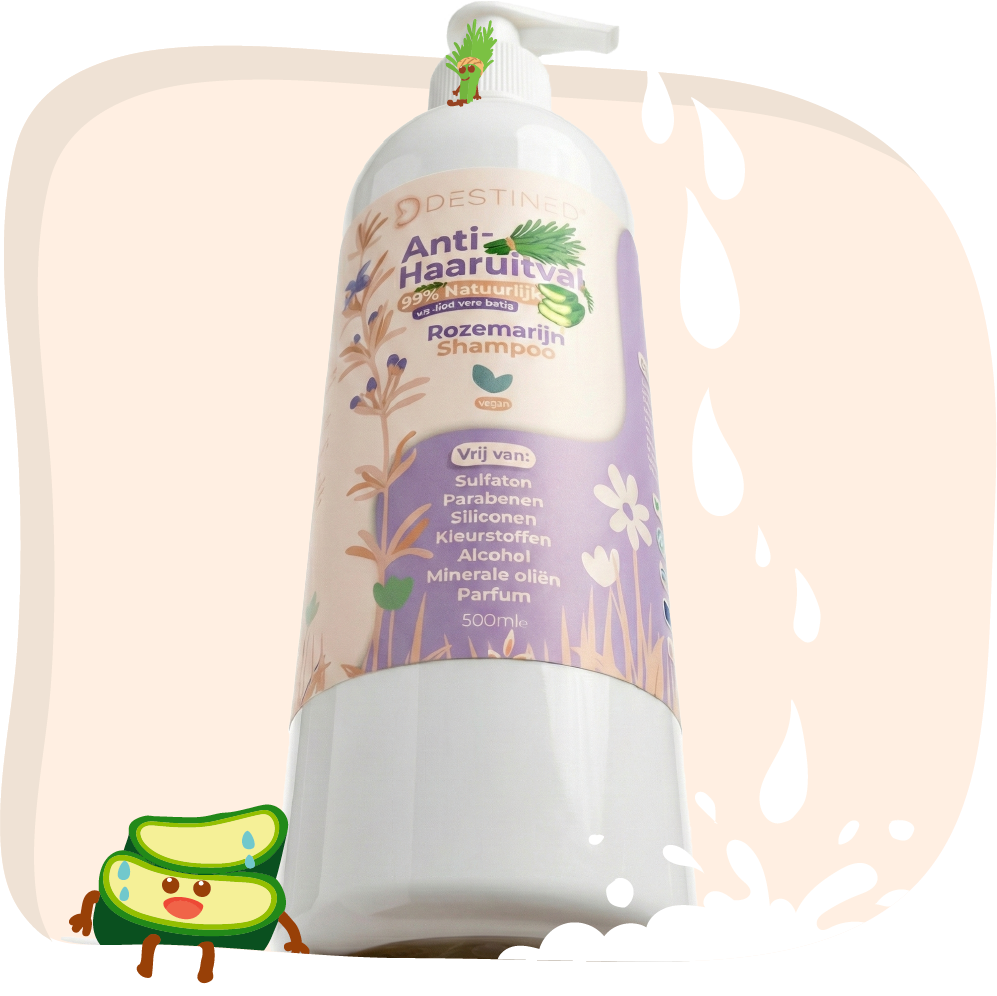 Anti-Haaruitval Shampoo | Rozemarijn & Aloë vera