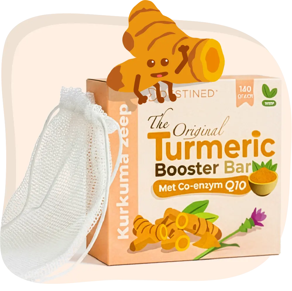 Q10 Kurkuma zeep | Collageen Booster Bar
