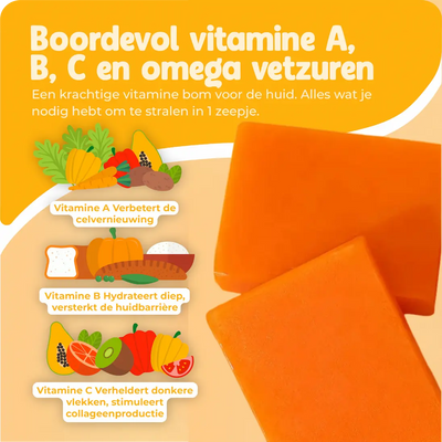 Kojic Acid zeep | Vitamine C Brightening Bar